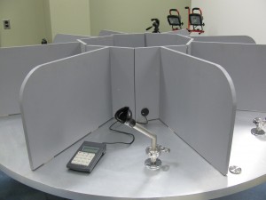 Olfactometer Presentation Table